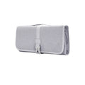 Travel Carrying Protective Case with Airwrap Styler, Portable Hanging Curling Iron Storage Bag, Travel Bag with Hanging Hook (gray)