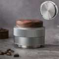 58mm Espresso Distributor, Slow Rebound Espresso Coffee Leveler Tool with Stainless Steel Base, Fits 58mm Blttomless Portafilters
