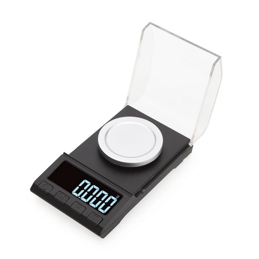 Digital Milligram Scale 100g/0.001g rechargeability, High Precision Portable Jewelry Scale, Powder Scale, Micro Scale for Powder Medicine, Gold, Gem, Reloading, Calibration Weight