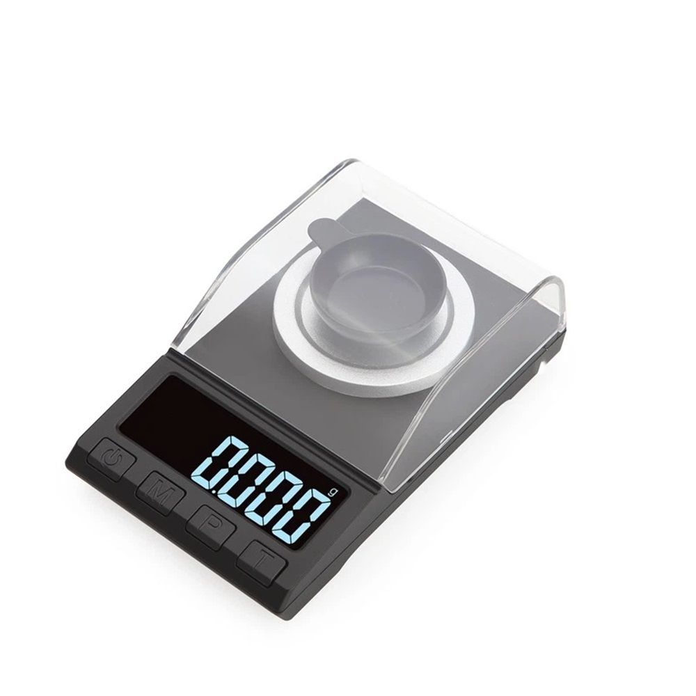 Digital Milligram Scale 100g/0.001g rechargeability, High Precision Portable Jewelry Scale, Powder Scale, Micro Scale for Powder Medicine, Gold, Gem, Reloading, Calibration Weight
