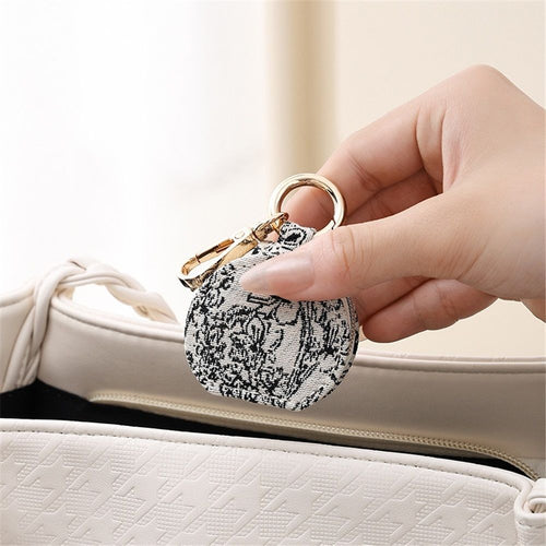 2 pack Jewelry Ring Holder Box with Keychain, Portable Gym Jewelry Storage Box Case, Small Travel Ring Earring Stud Necklace Storage Case（only boxs）