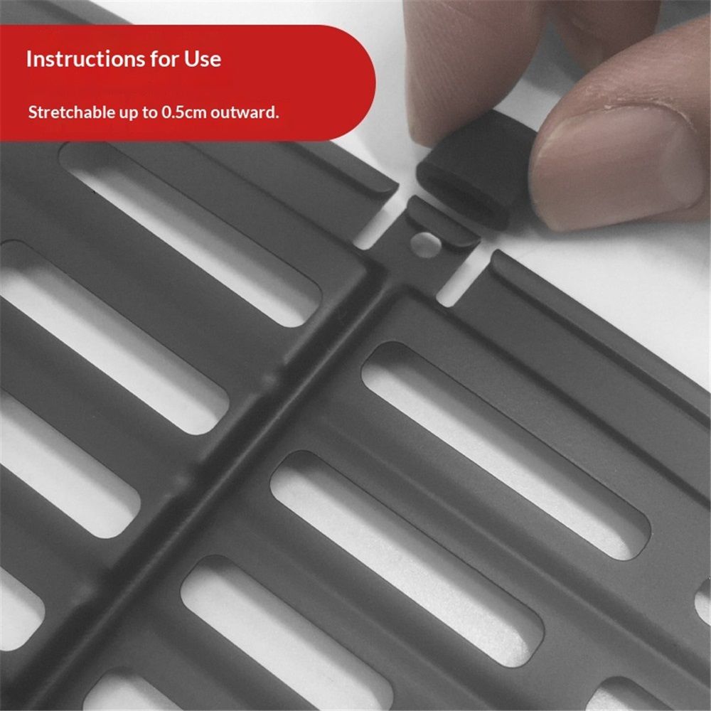 10 PCS Air Fryer Rubber Bumpers, Premium Air Fryer Silicone Rubber Feet Sides Parts Stops Stoppers Tabs Tips Legs Attachments for Air Fryer