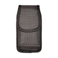 Heavy Duty Oxford cloth Phone Holster with Belt Clip, Case-Friendly Rugged Cell Phone Pouch for Men, Black（4.5-5.0 inches）