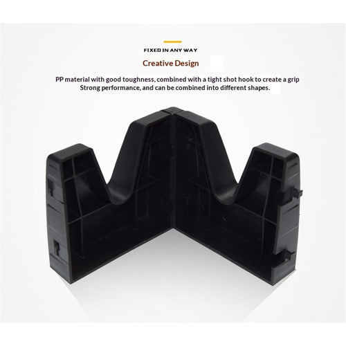 2 sets Car Trunk Organizer Blocks for Back of SUV, Multipurpose Plastic Car Storage Trunk Divider for Truck SUV Van Cargo