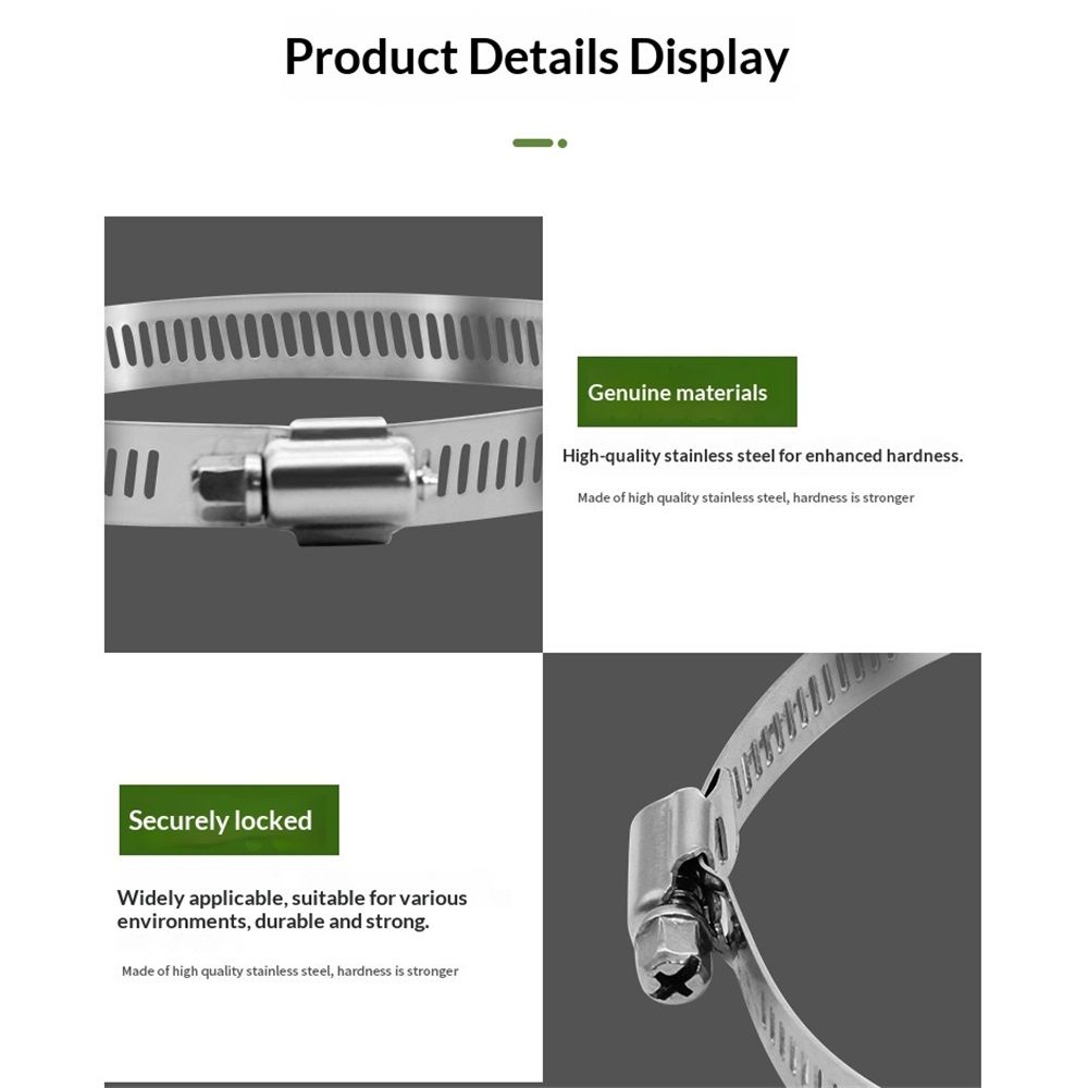 Universal Vertical Pole Mount for Security Camera, Stainless Steel Mounting Corner Bracket with 3 Loop Pipe Clamps, Suitable for CCTV Cameras LED Wall/Stage Lights, Solar Panels