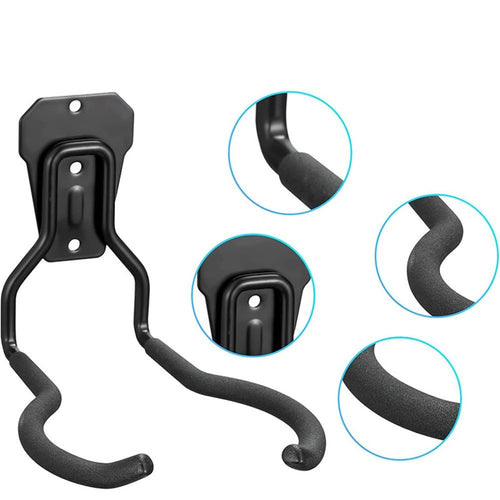 2 pack Garden Power Tool Hanger, String Trimmer Wall Hanger Bracket, Weed Eater Storage Hook for Garage Wall, Weed Trimmer Wall Mount, Weed Wacker Holder for Brush Cutter