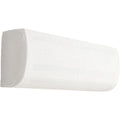 Air Conditioner Cover 75-96cm Elastic Cloth Dustproof for Wall-Mounted Units Split Indoor AC Covers, beige