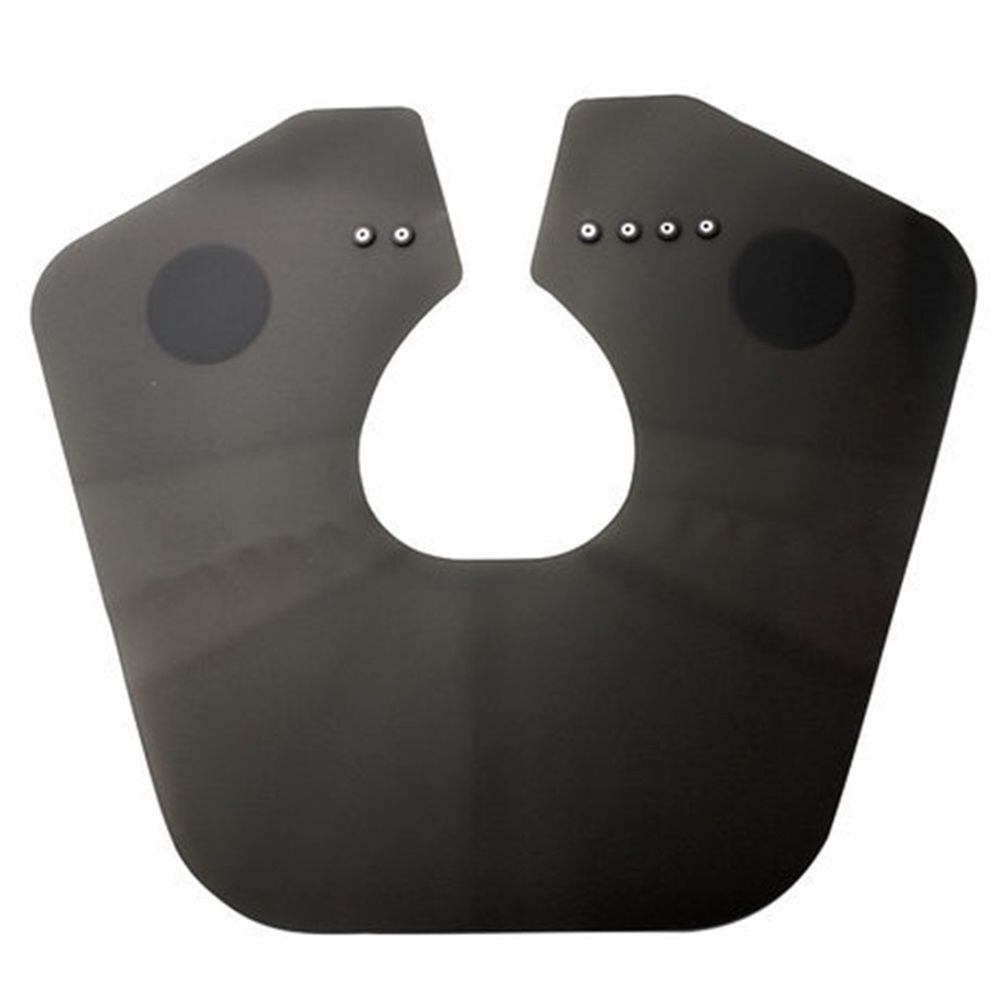 Hair Cutting Collar, Silicone Salon Hair Dye Pad Soft Hair Shawl Neck Guard for Hairdressing Hair Cutting Hair Dye Perm and Shampoo (gray)