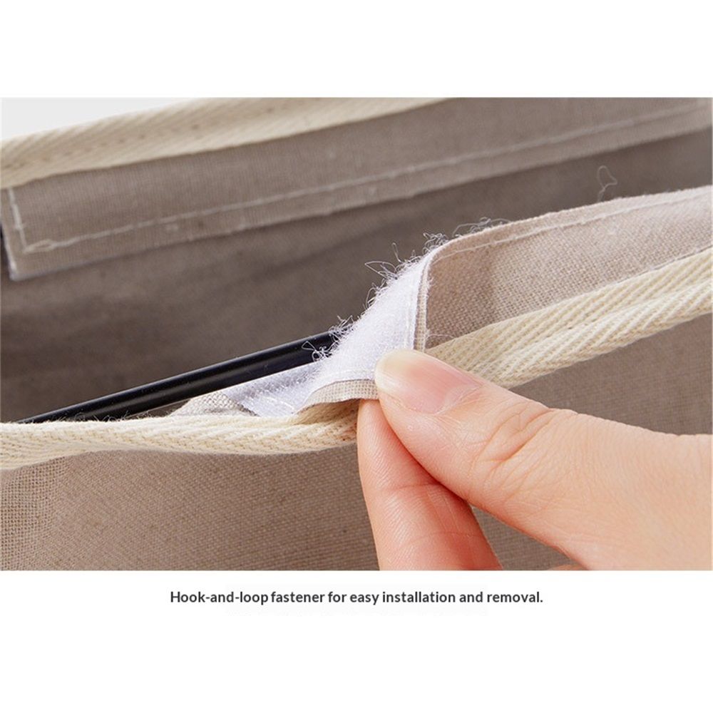 Multifunctional Bedside Hanging Bag College Dormitory Bedside Cloth Hanging Basket Bed Clutter Sorting Storage Bag Magazine Book Storage Bag（Splashed ink pattern）