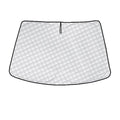 6 Layers Fit Windshield Sun Shade, Foldable Car Sunshade , Heat Reflective & UV Protection（145 * 80cm）