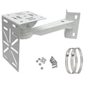 Dome Camera Bracket, Wall Ceiling Mount for Security Dome Cameras, Wall Mount,Corner (Vertical Pole Bracket+Hoop 7.8 in )