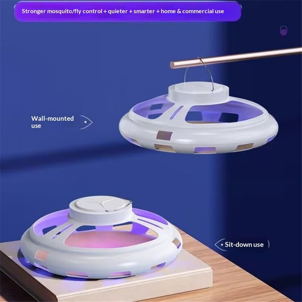 Flea Traps for Inside Your Home with USB Cable, Flea Light Traps for Home, Hanging Pest Control Device for Bugs Moths Gnats, Effective Indoor Outdoor