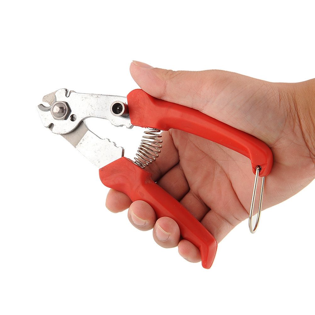 Bicycle Bike Cable Housing Cutter Tool Mountain Bike Brake Cable Housing Cutter Heavy Duty Multifunction Bicycle Spoke Wire Cable Cutter Repair Tool Speed Rear Brake Cable