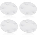 4 Pack Toilet Silicone Flapper Seal Replacement for Standard  Toilet Tank Flapper, Toilet Tank Gasket Seal 3 Inch Compatible , Toilet Tank Parts