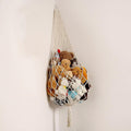Novel Stuffed Animal Hammock Corner Hanging Net for Stuff Aniaml Storage Toy Display Plush Toy Holder-Perfect for The Tiny Space Walls（only bag）
