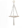 Hanging Shelf Plant Holder - Indoor Outdoor Hanging Planter Shelf Pot Holder for Morden Boho Home Decor