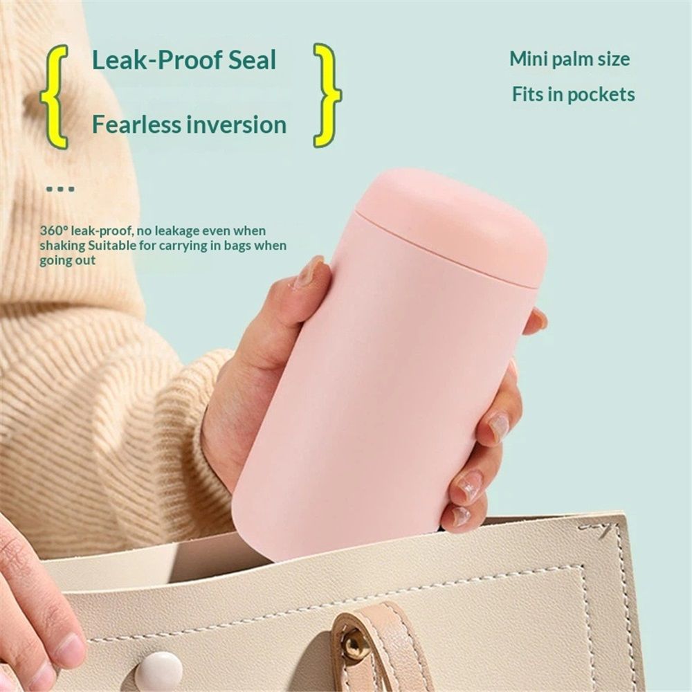 Vessel Lined Travel Tumbler w/Splash Guard and Leak-Proof Lid  for Lunch Box Bag Coffee, Pink (14oz/400ml)