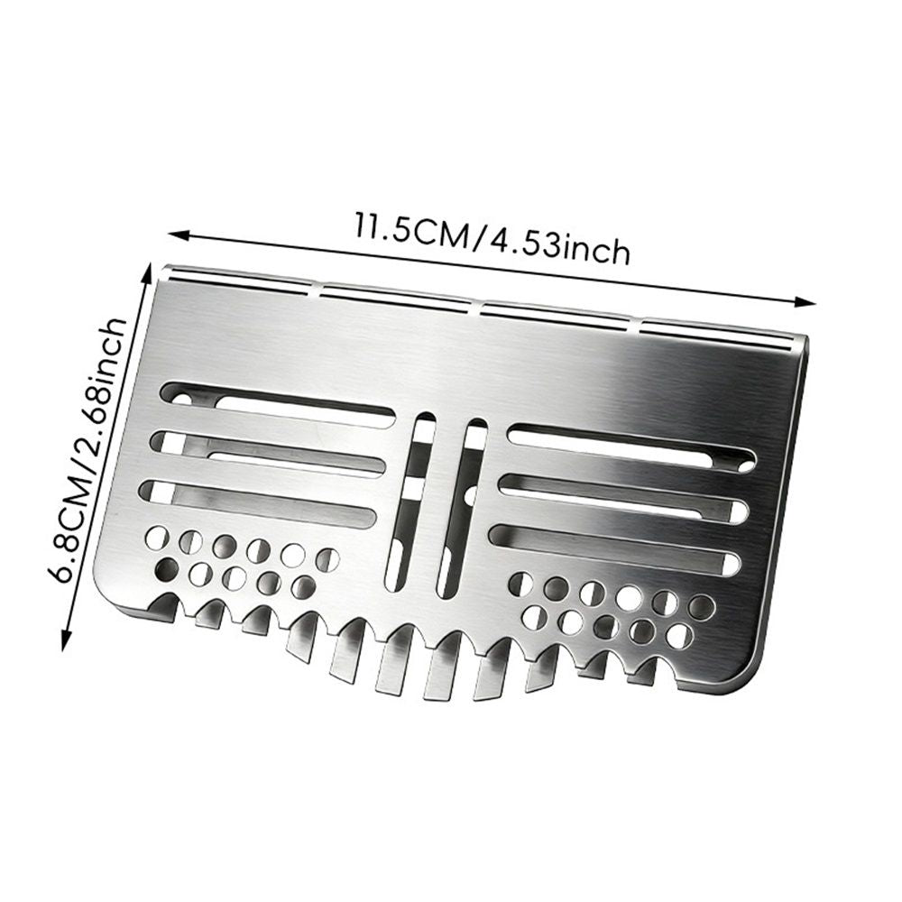 2 pack Griddle Accessories of Grease Gate, Griddle Blocker Food Mesh Screen Goalie Cover, Blocks Food from Falling into Rear Grease Trap