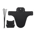 FENDER BLACK WITH STEALTH, Front and Rear Compatible Bicycle Mudguard, Plus Size and Fat Bike Wheel Sizes(26.5*22CM)