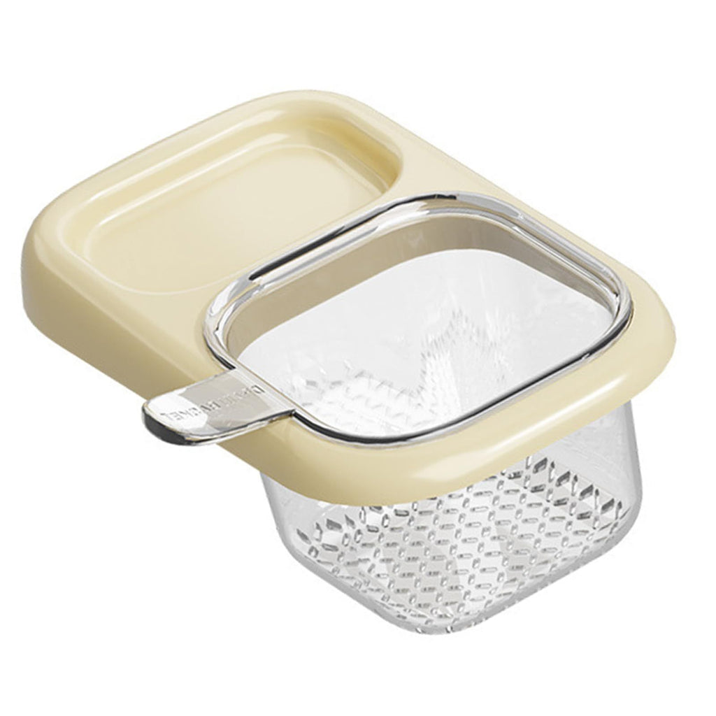 Milky white self-designed Sink Drain Basket, Detachable Kitchen Food Residue Filter Strainer Holder for Leftovers Tea Leaves Waste Water Draining Rack