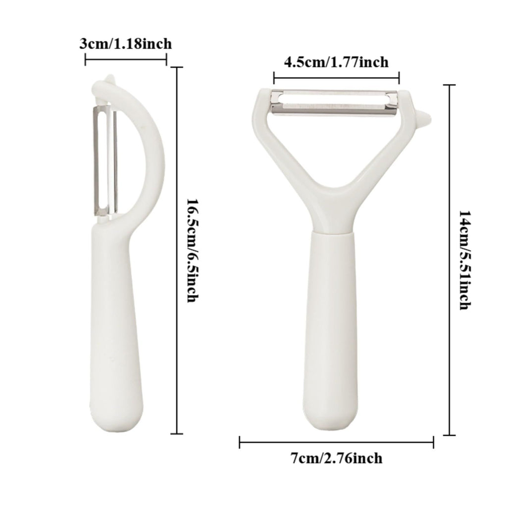 Swivel Vegetable Peeler – Kitchen Peeling Tool for Potatoes, Carrots, Apples & Cucumbers, Multi-Functional Fruit and Vegetable Peeler, 5.51"x2.76"x0.39" (Vertical Payment)