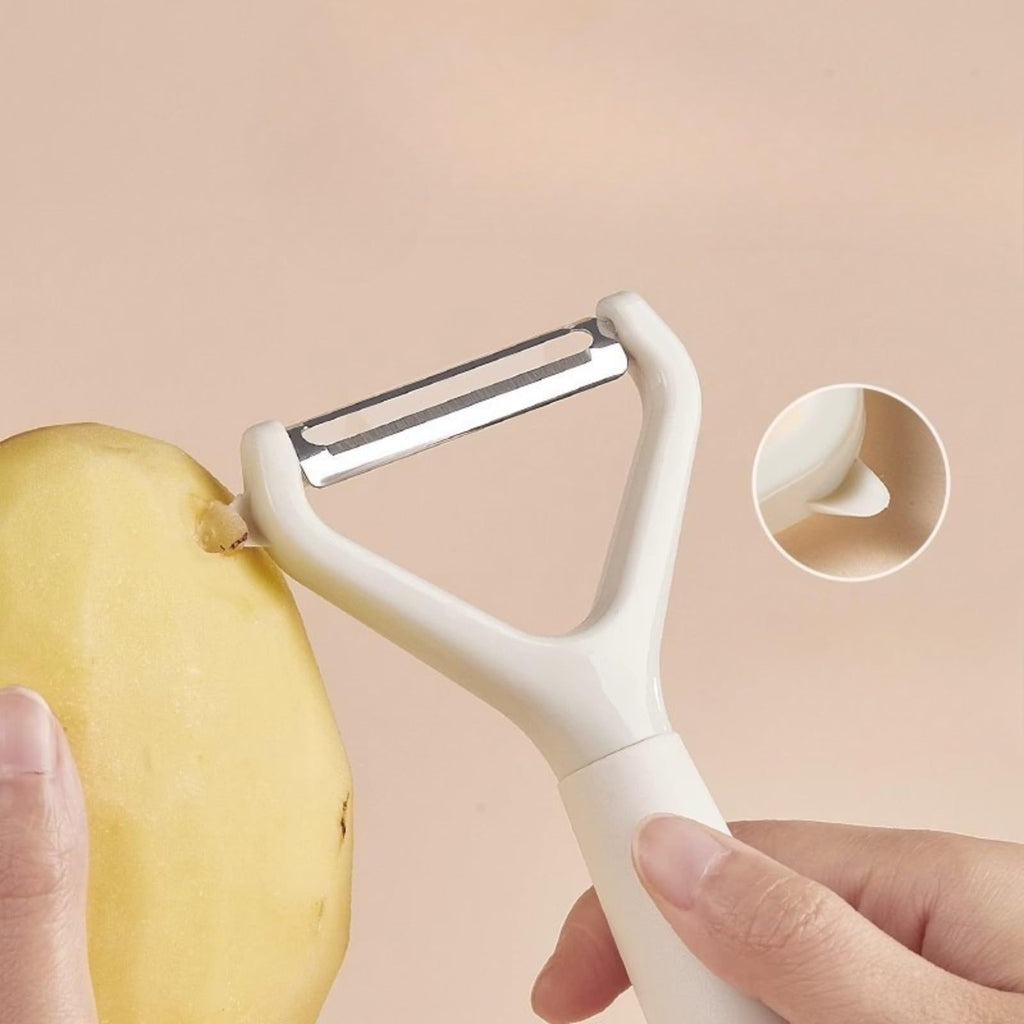Swivel Vegetable Peeler – Kitchen Peeling Tool for Potatoes, Carrots, Apples & Cucumbers, Multi-Functional Fruit and Vegetable Peeler, 5.51"x2.76"x0.39" (Vertical Payment)