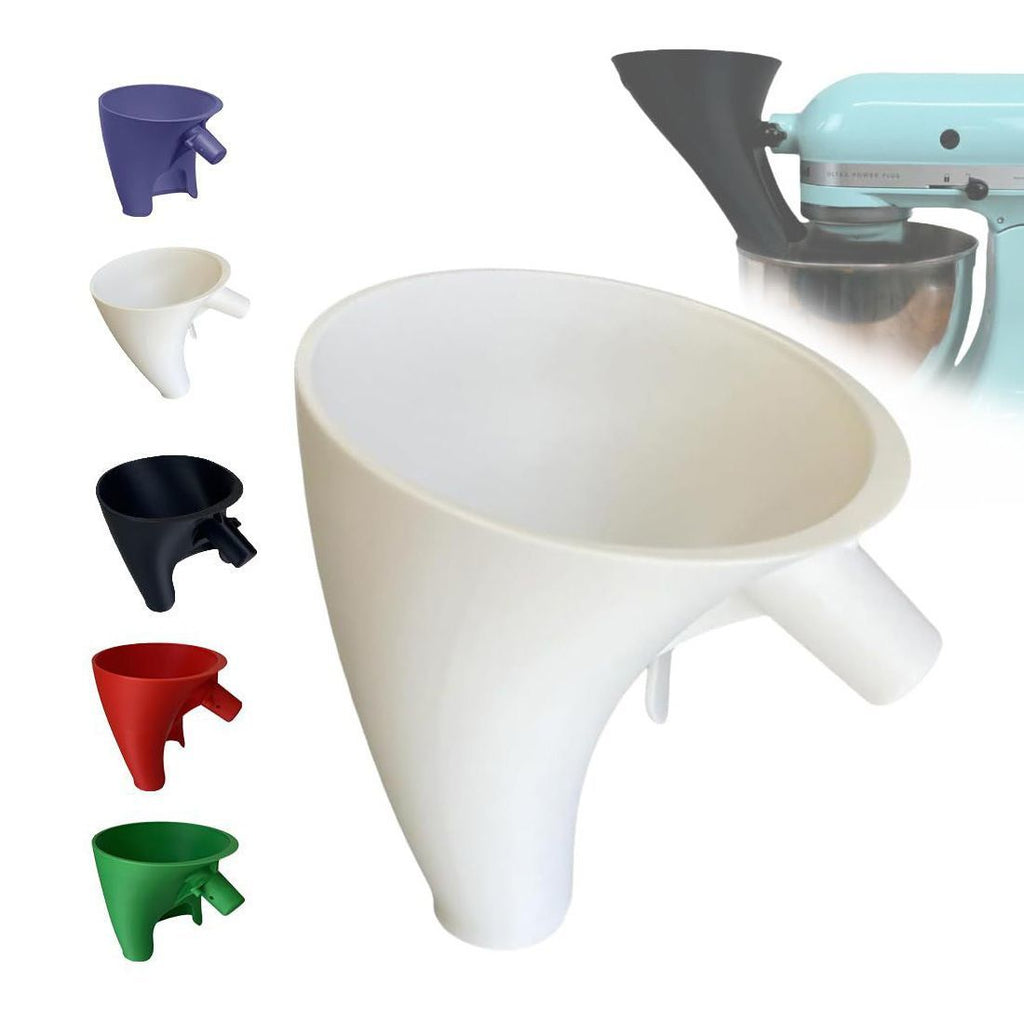 Flour Hopper Vertical Mixer - Large White