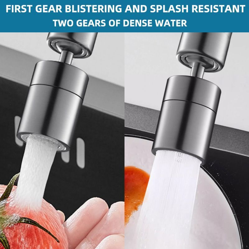 Splash-proof Nozzle Matte Black