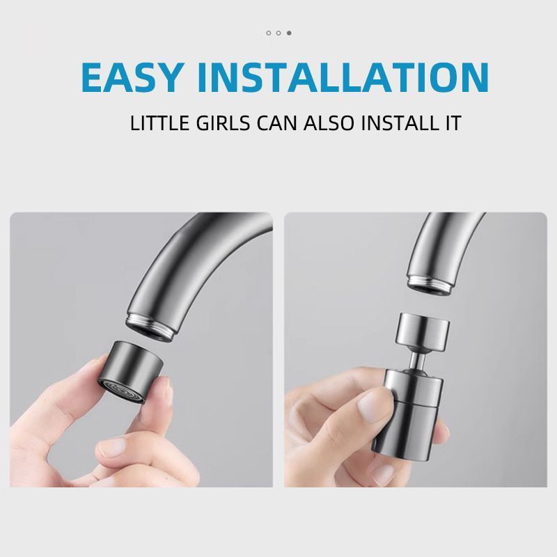 Splash-proof Nozzle Matte Black