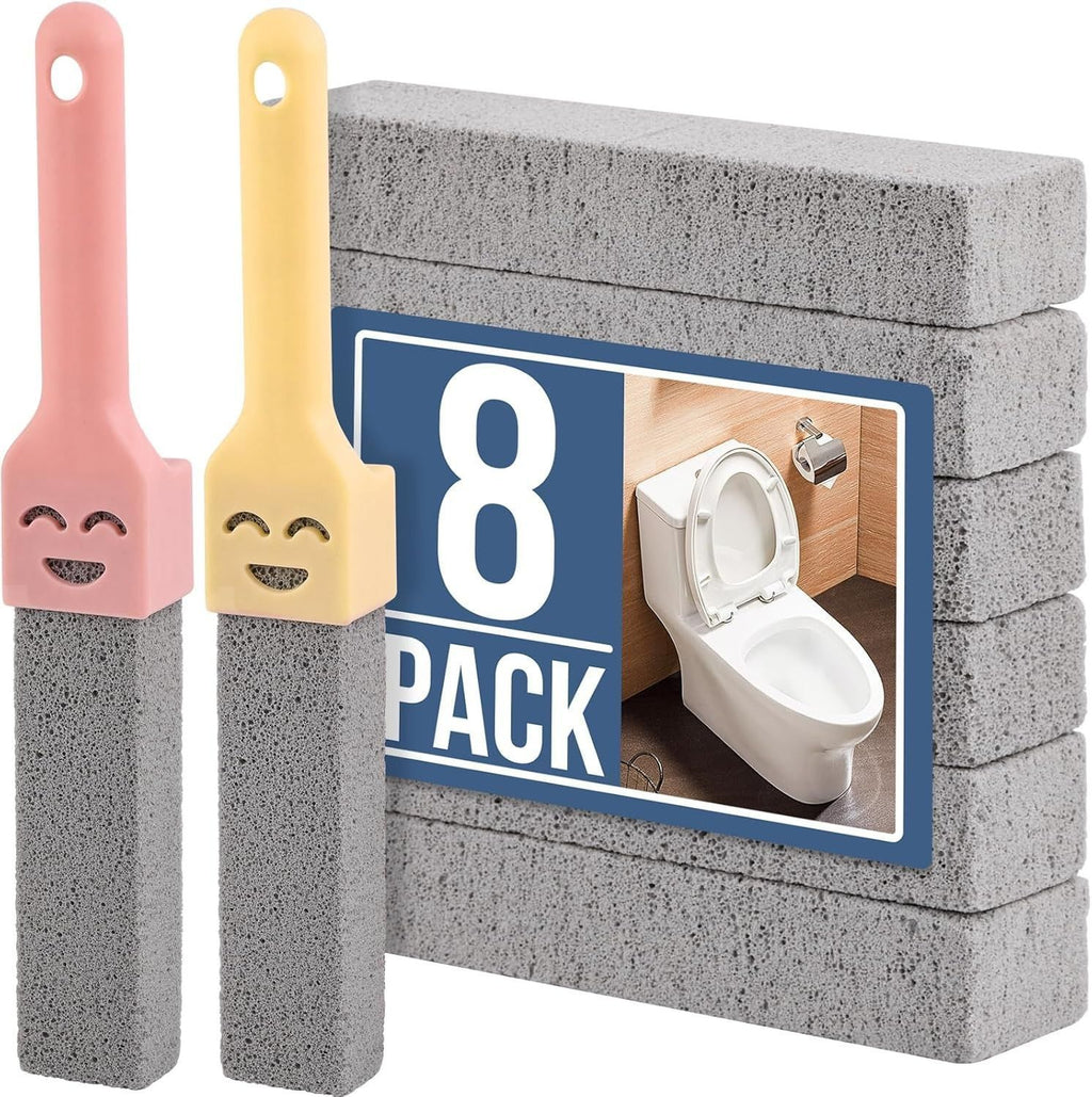 2 Handles + 8 Pumice Stones