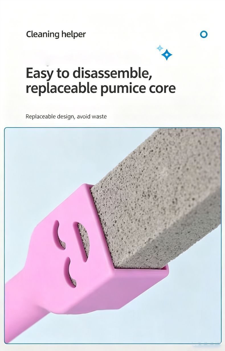 2 Handles + 8 Pumice Stones