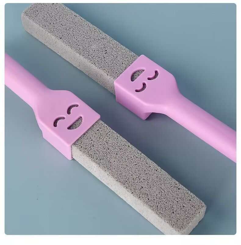 2 Yellow Handles + 6 Pumice Stones