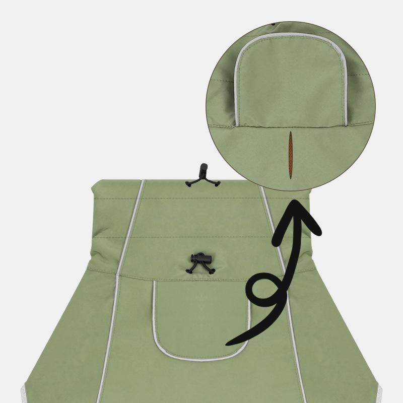 Dog Winter Fleece-Olive Green L