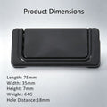 10 Pcs M8851-64 Black Hidden Snap