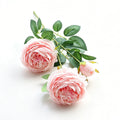 Artificial Pink French Peony, Sweet Decor, 3 Pack
