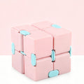 2pk Pastel Pink Macaron Infinity Fidget Cube
