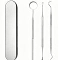 3pcs Style B Dental Tools Kit Mouth Mirror Tweezer Probe
