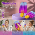 Slow-Rise Popsicle Squishy Stress Toy - 2 Pack (Purple)