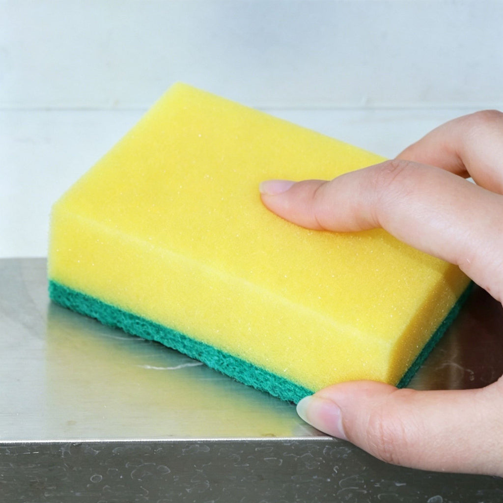 6pk Waist Shape Dual Sided Dish Sponge