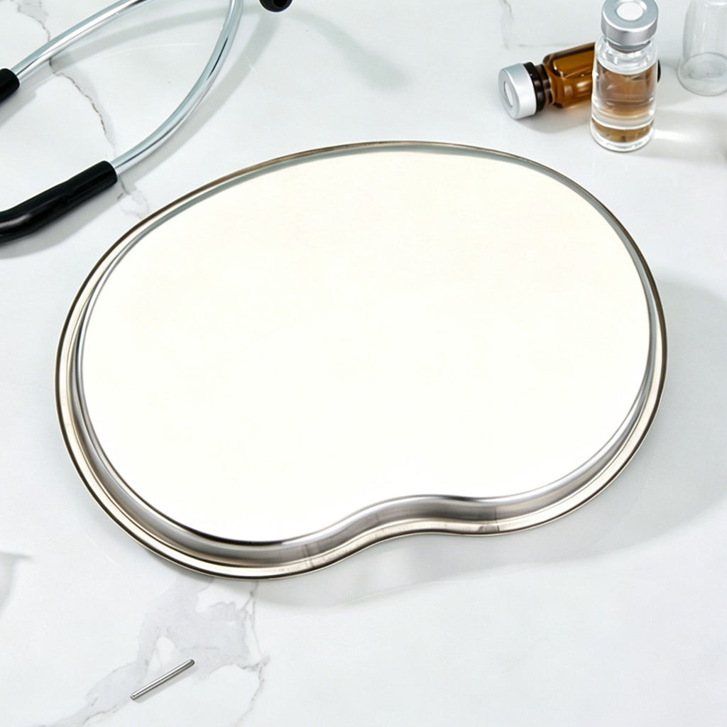 Medium Curved Tray 304 Stainless Steel 2pcs