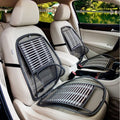 4pcs Car Bamboo Wire Cooling Seat Cushion With Backrest