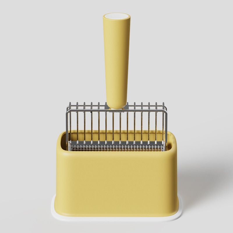 Yellow Multi-function Litter Scoop Set