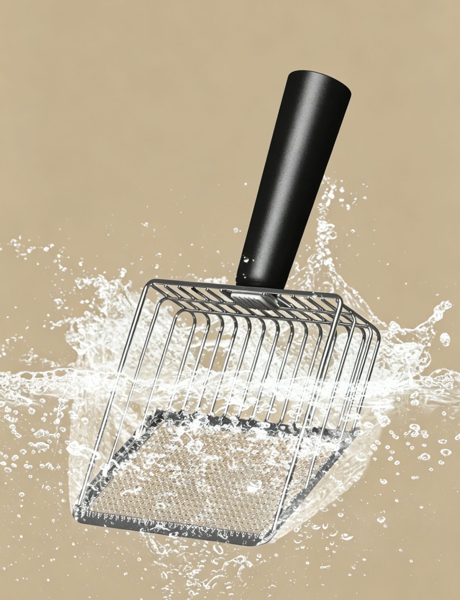 Yellow Multi-function Litter Scoop Only