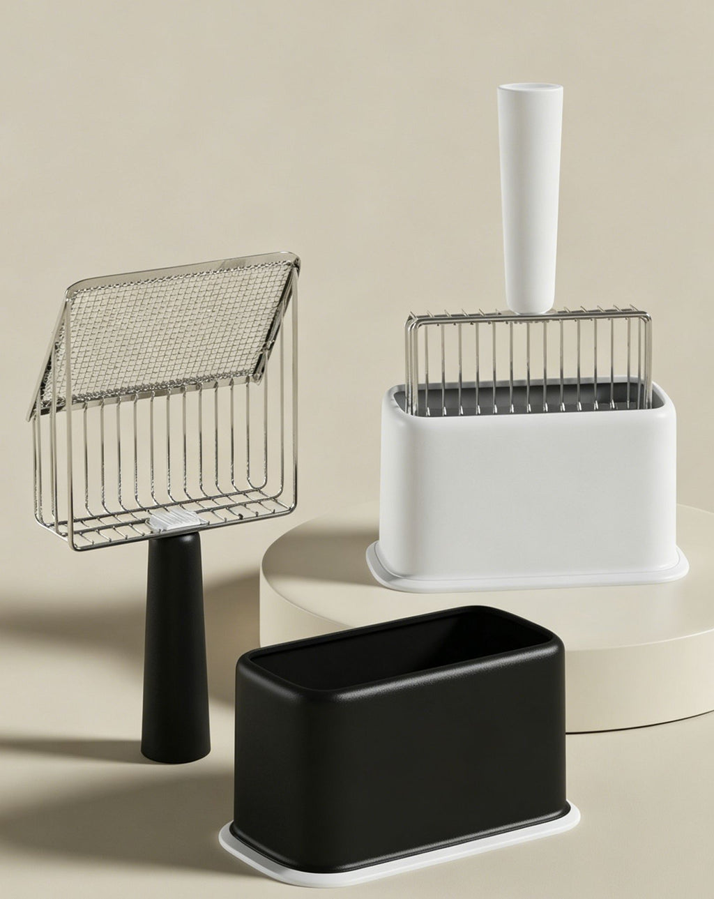 Black Multi-function Litter Scoop Only