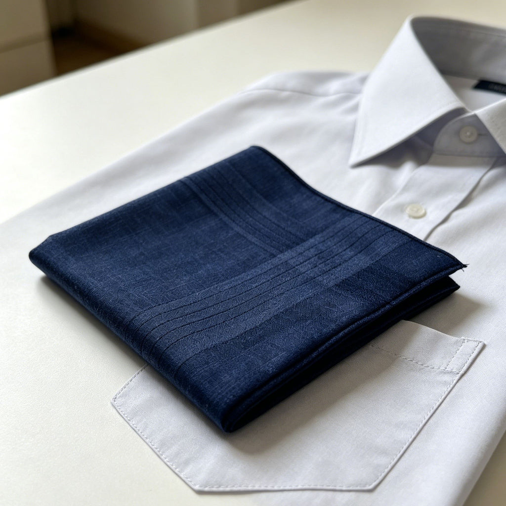 Solid Striped Men Suit Pocket Square Handkerchief 15pcs