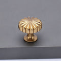 Chrysanthemum Pumpkin Single Hole Drawer Knob 2pcs