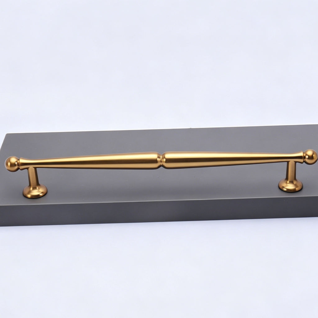 192mm Hole Spacing Waisted Ball Bar Cabinet Pull 2pcs