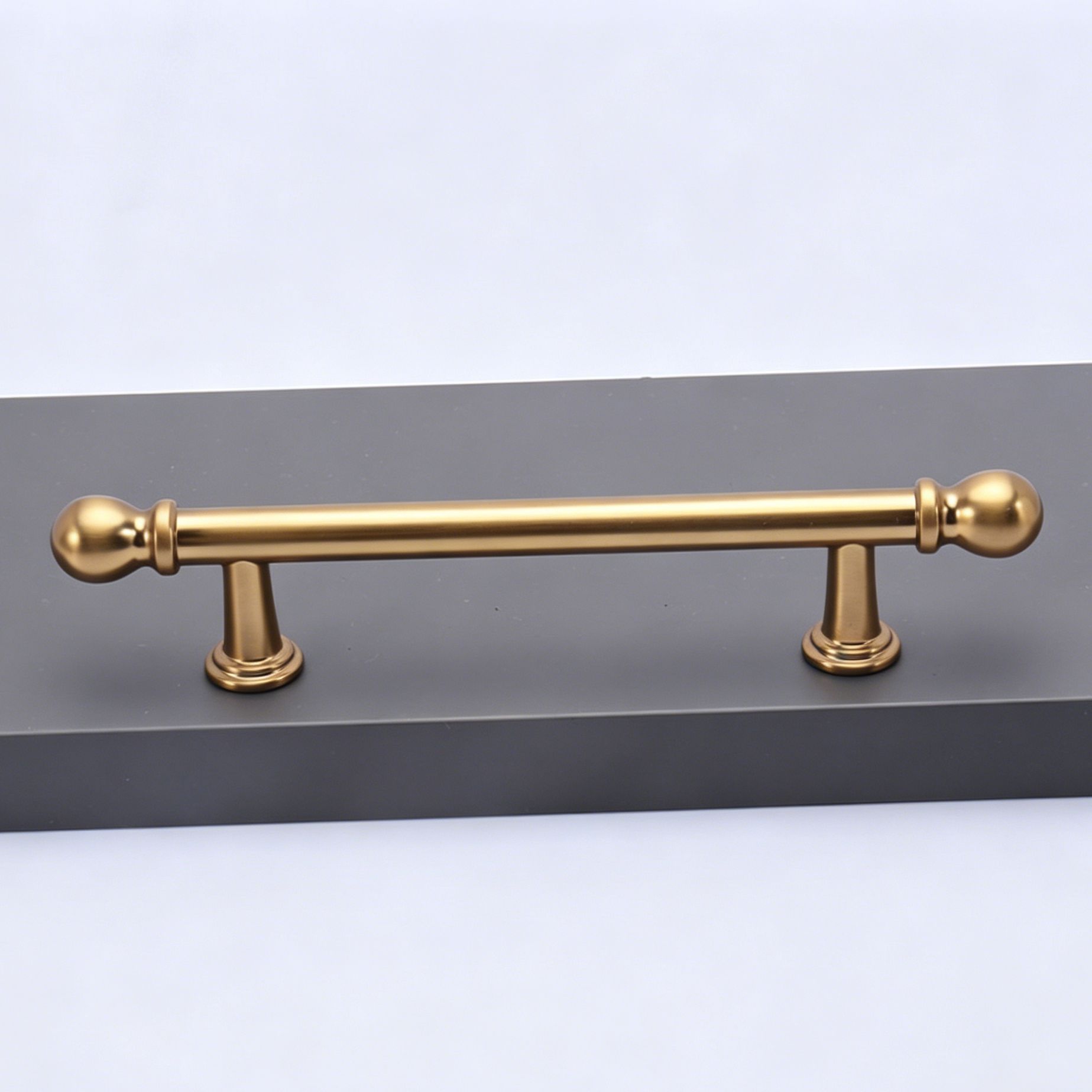 96mm Hole Spacing Simple Ball Bar Cabinet Pull 2pcs