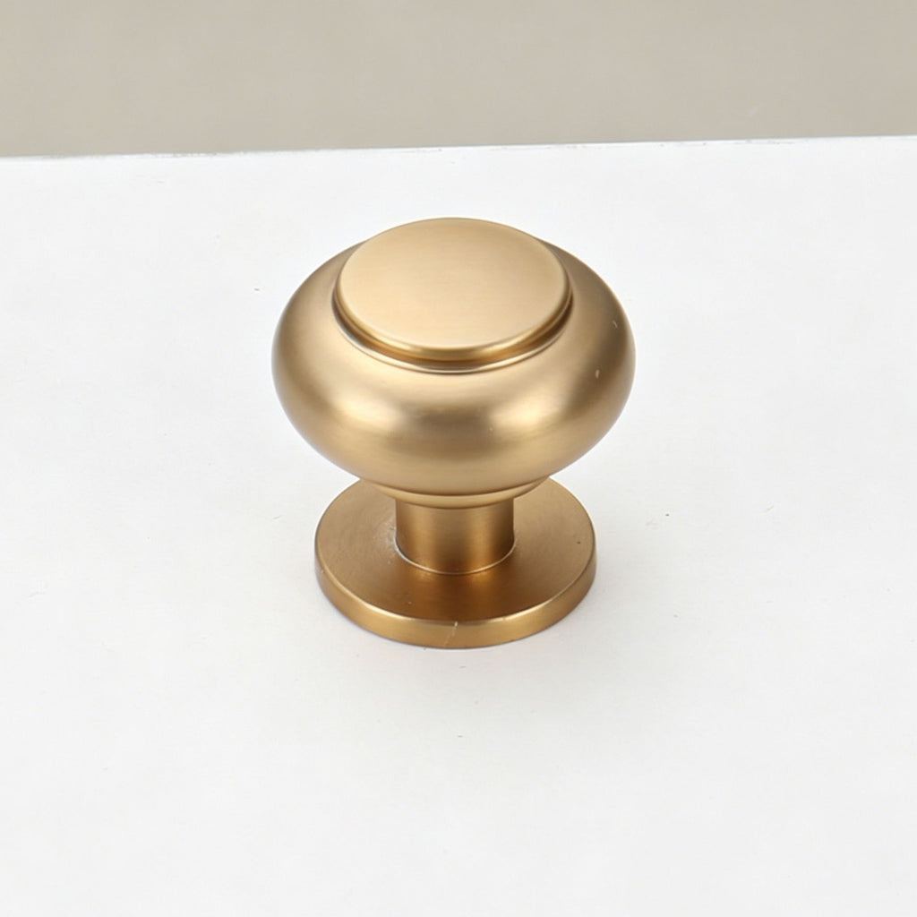 26mm Single Hole Round Bulge Cabinet Knob 2pcs