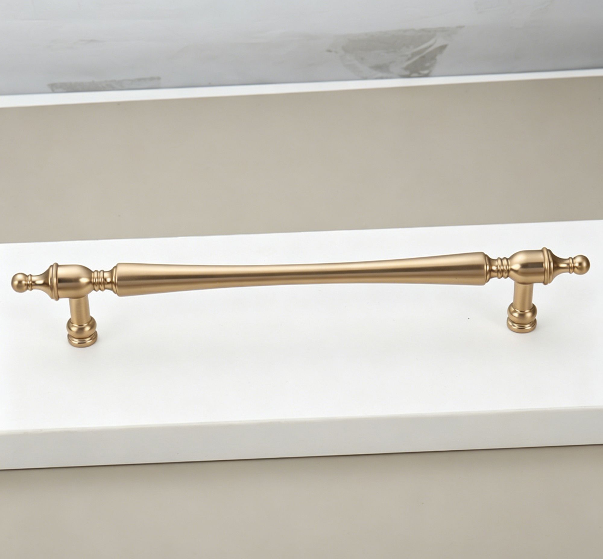160mm Hole Spacing Vintage Tapered End Bar Cabinet Pull 2pcs